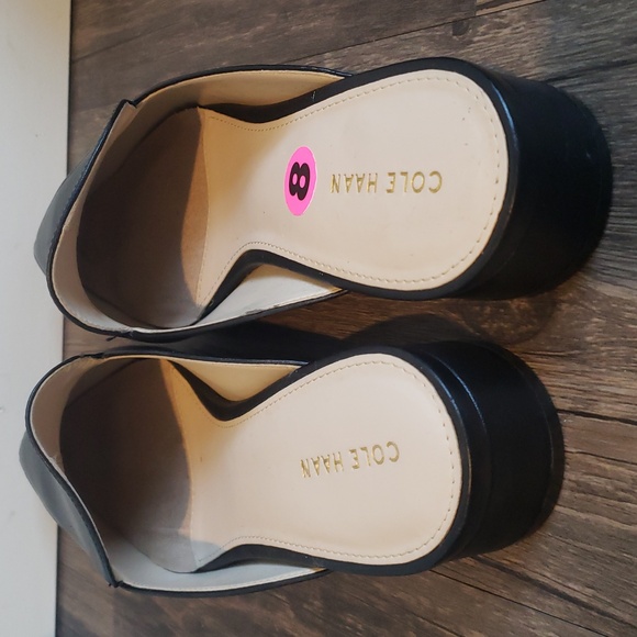 Cole Haan Slip Ons Black Sz 8 - Picture 2 of 7
